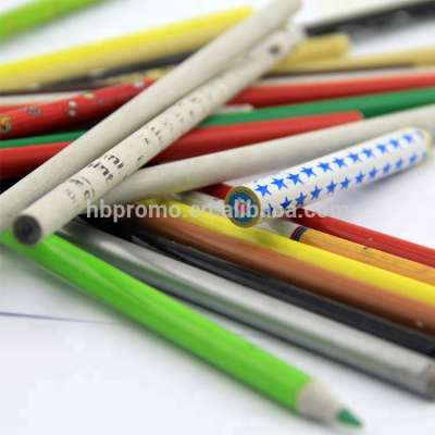 Eco Recycled Paper Pencil Covered with eraser