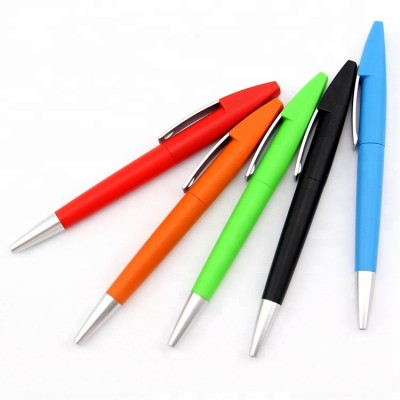 China Manufacturer Custom logo Promotional Cheap Plastic Ball Point Pen